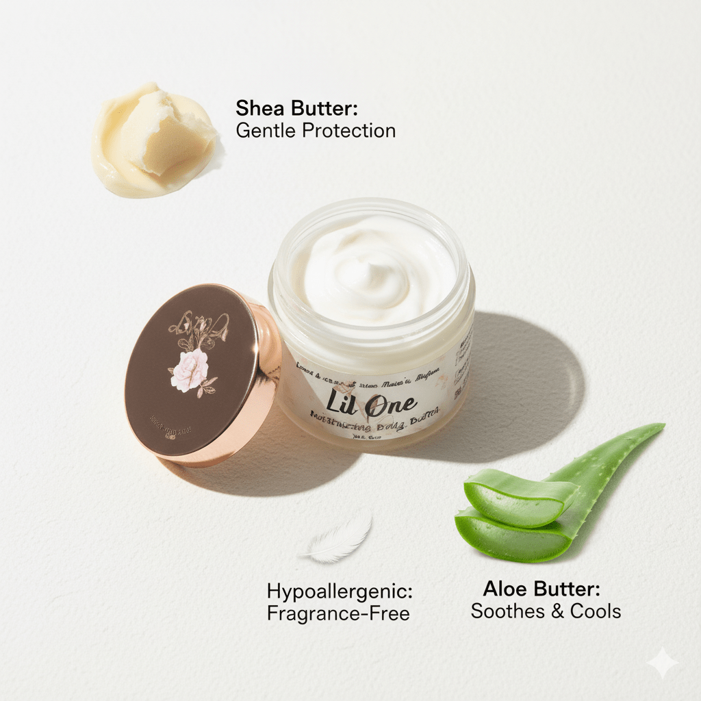 Moisturizing Body Butter Lil One - Moko's CosMajix