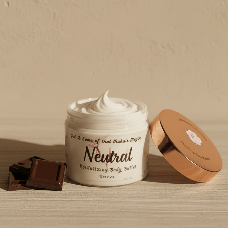 Moisturizing Body Butter Neutral - Moko's CosMajix