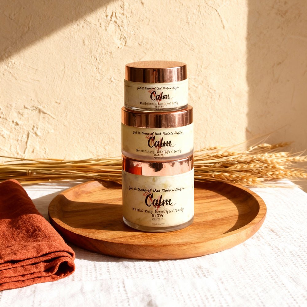 Moisturizing Emulsified Body Butter Calm - Moko's CosMajix