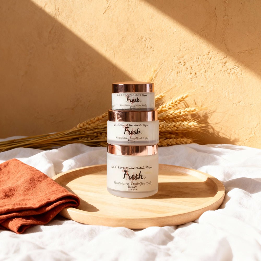 Moisturizing Emulsified Body Butter Fresh - Moko's CosMajix