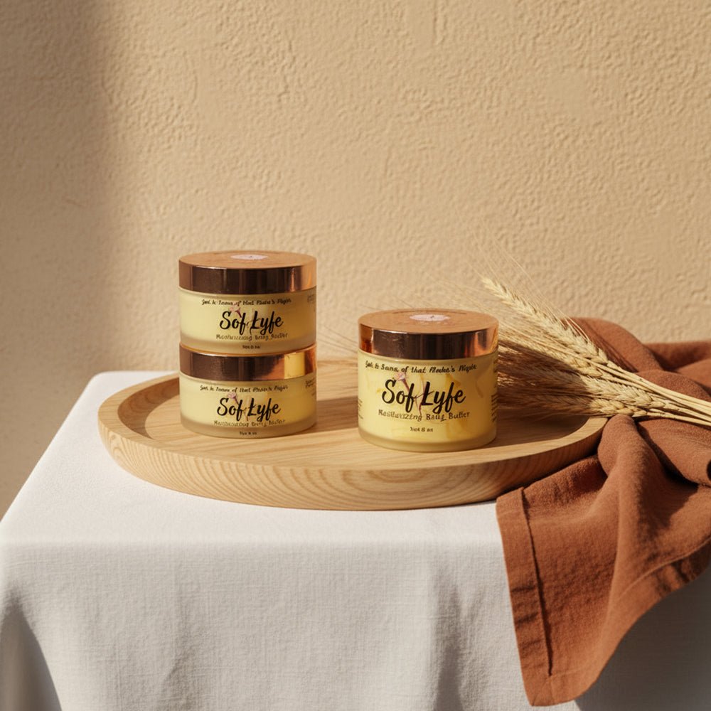 Sof Lyfe Body Butter – Deep Hydration for Dry, Dull Skin - Moko's CosMajix